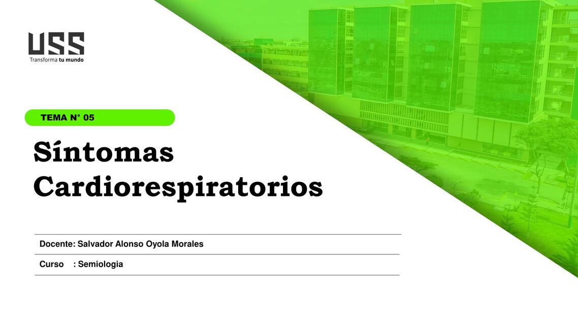 S05 sintomas cardiorespiratorios