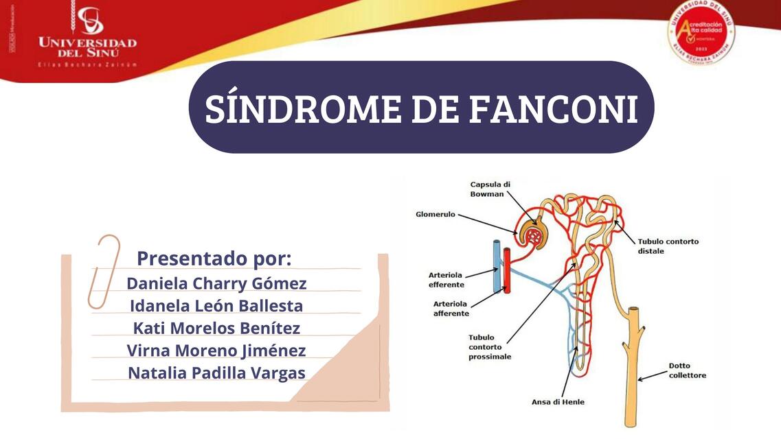 SINDROME DE FANCONI