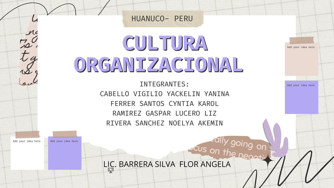 CULTURA ORG