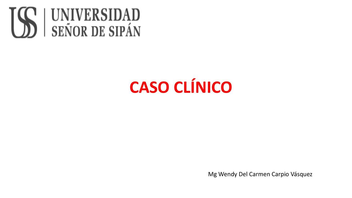 Caso Clinico Tuberculosis