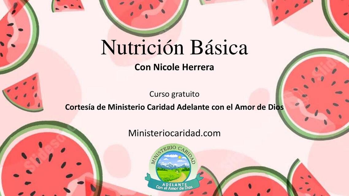 Nutrición Básica Clase 2