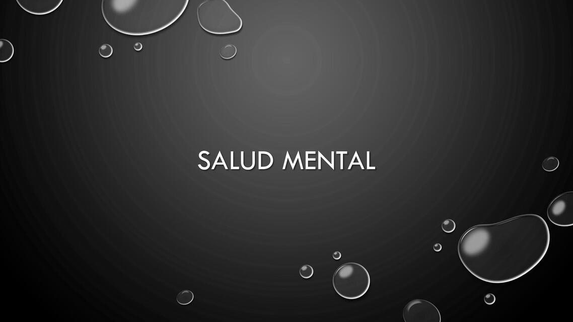 Salud mental 1