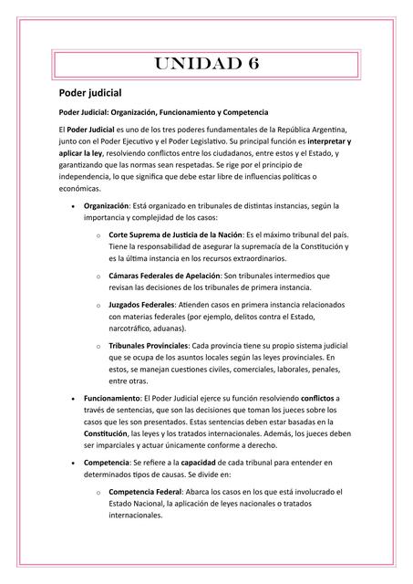 Unidad 6 poder judicial el corregido