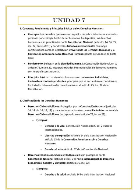 Unidad 7 todos los derechos