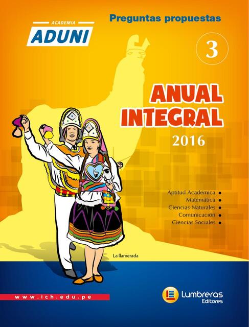 EC R MATEMATICO 3 ANUAL INTEGRAL ADUNI