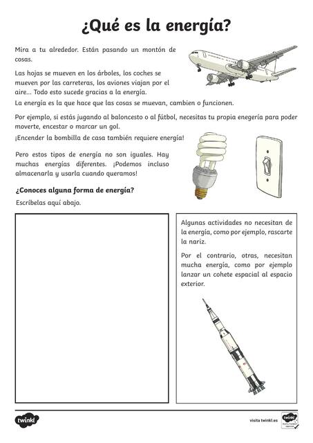 es sc 184 ficha de actividad qu es la energa ver 1