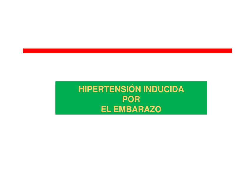 HIPERTENSION GESTACIONAL