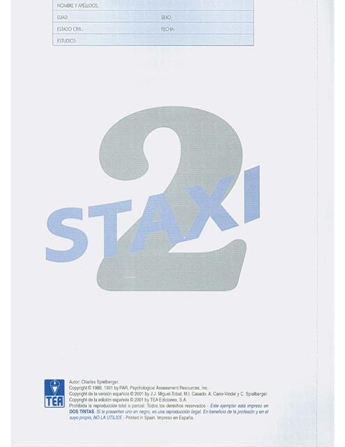 STAXI 2