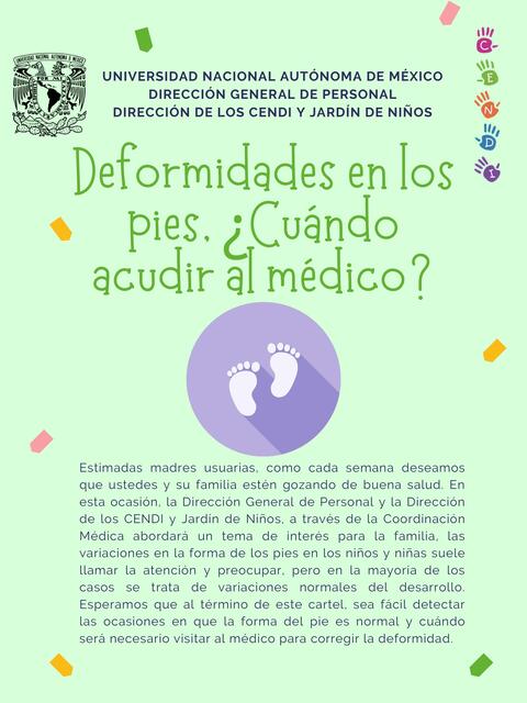 37 Deformidades en los pies Cuándo acudiral médico