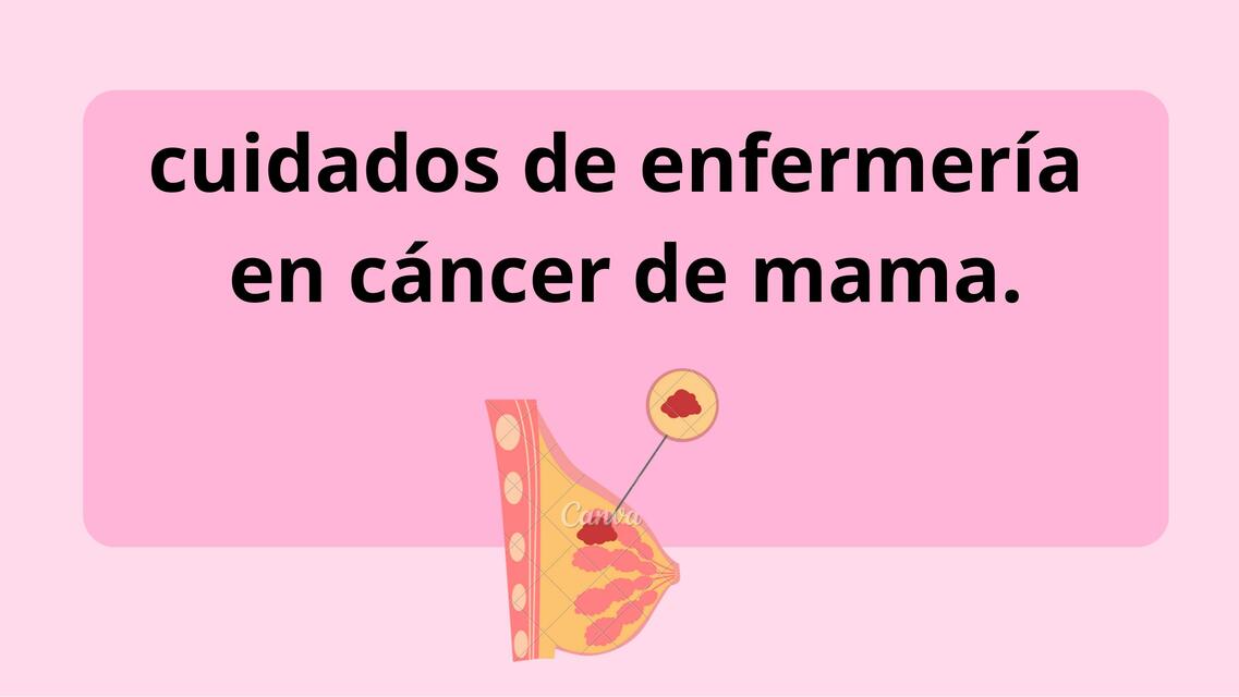 cuidados de cancer de mama