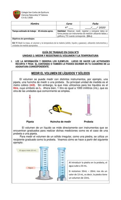 C4 semana 5 Actividad Medir y registrar el volumen