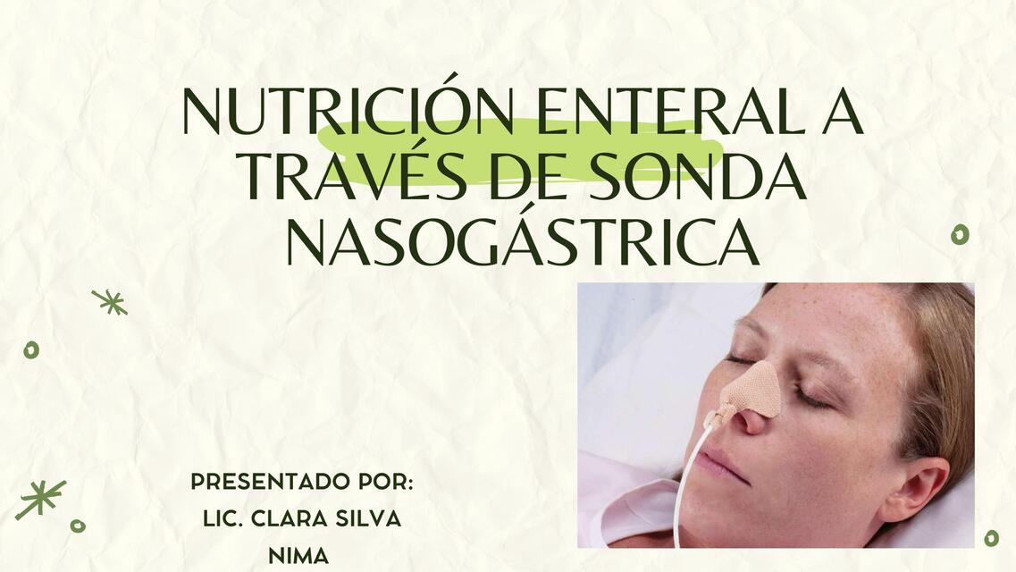 nutricion enteral.