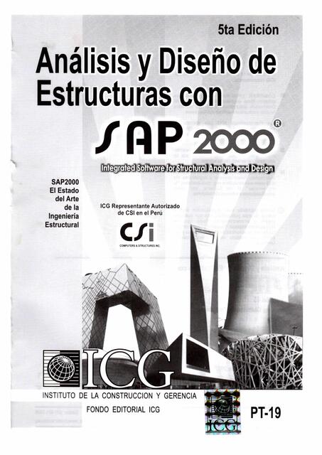 ICF Análisis y diseno de estructuras con SAP