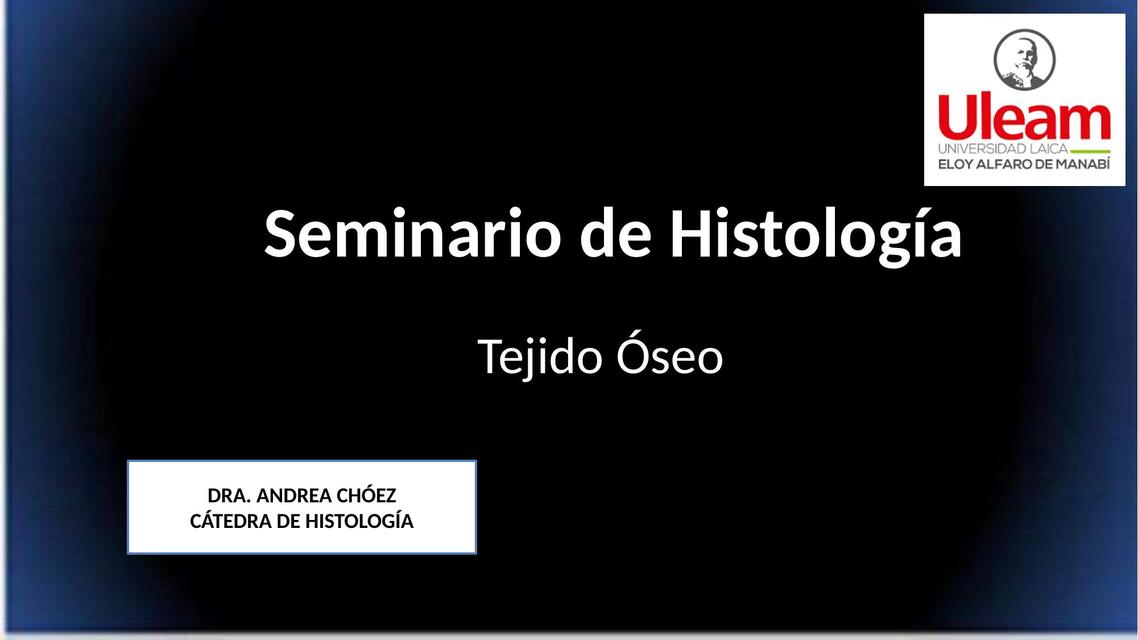 Seminario Tejido Óseo