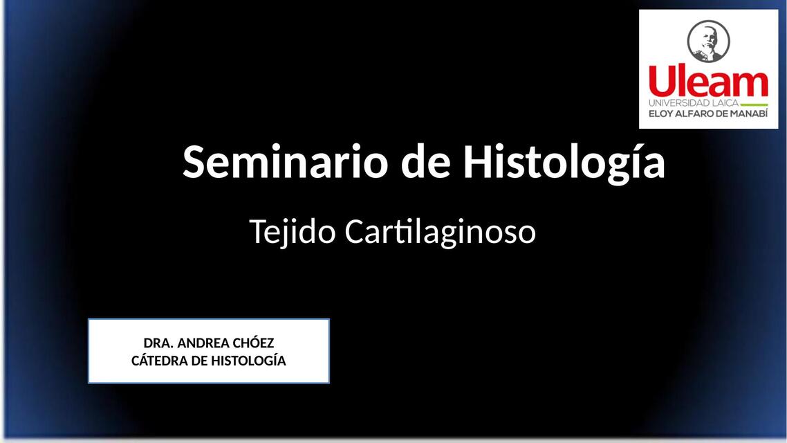 Seminario Tejido Cartilaginoso