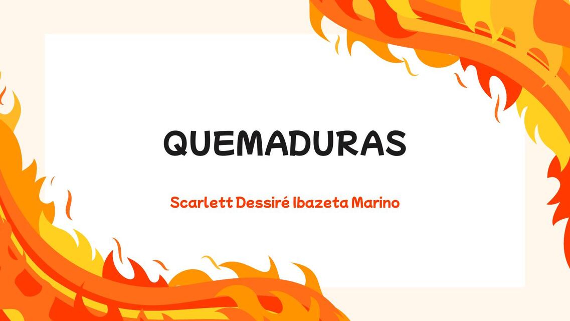 QUEMADURAS