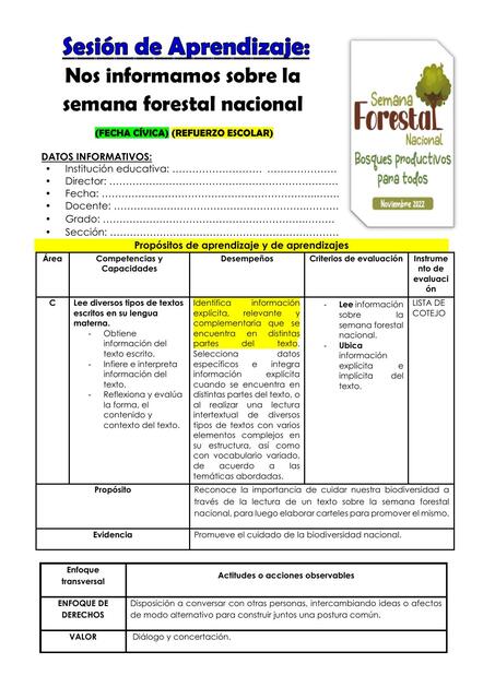 6 GRADO DIA 5 COM NOS INFORMAMOS SOBRE LA SEMANA F