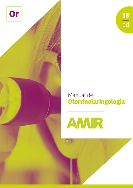 Otorrinolaringologia AMIR 18ed