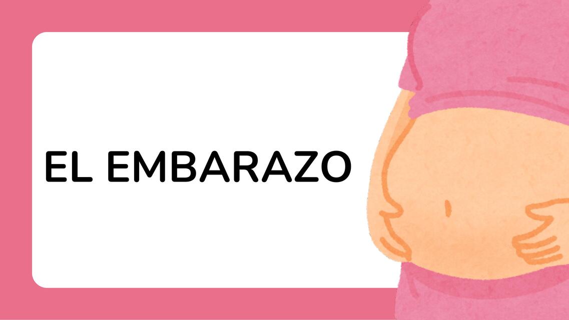 el embarazo