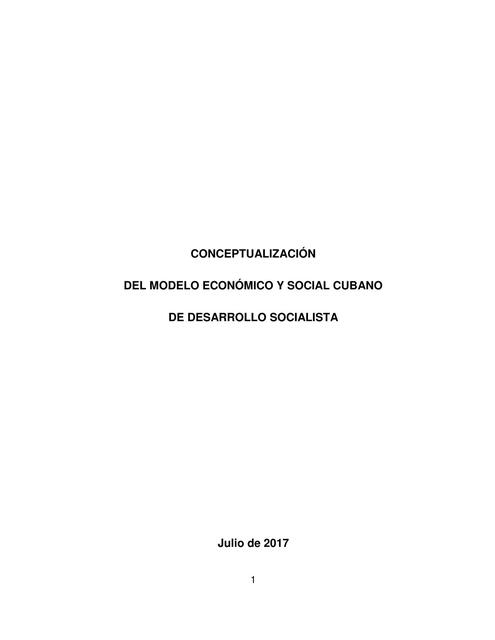 Conceptualización del modelo economico social Vers