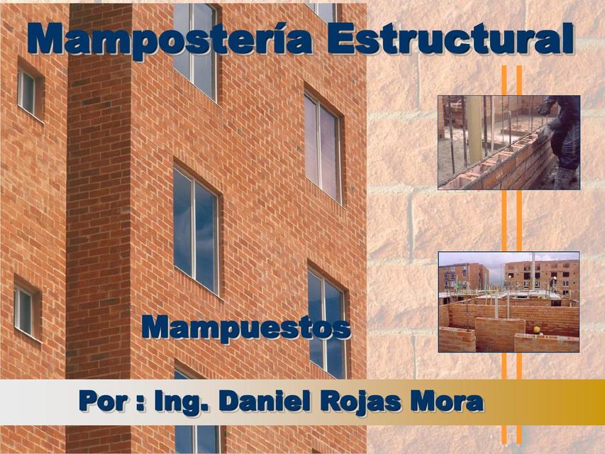 AVANCE INTRODUCCIÓN MAMPOSTERÍA ESTRUCTURAL AGOSTO 11 DE DRM