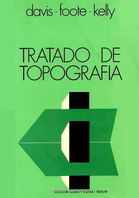 Tratado de Topografía Raymond E Davis Francis S Fo