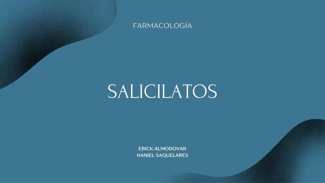 Salicilatos