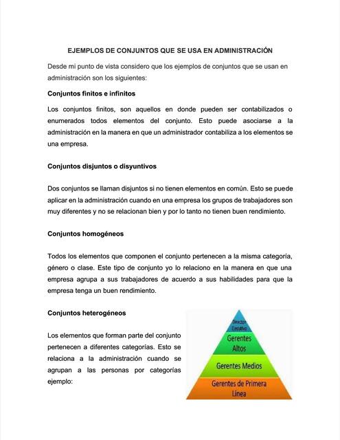 pdf ejemplos de conjuntos que se usa en administra