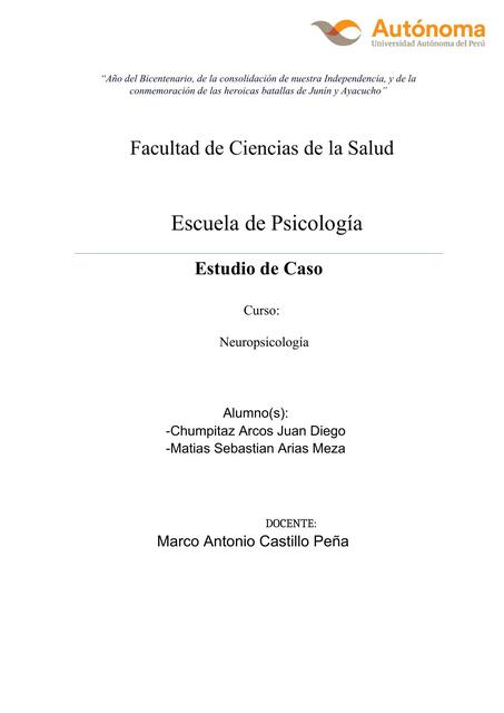 Estudio de Caso