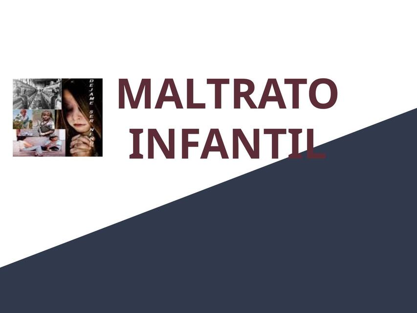 Maltrato Infantil