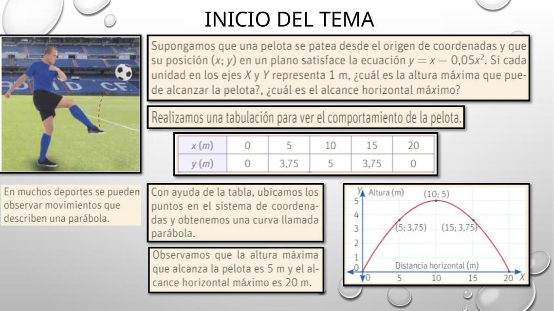 Inicio del tema