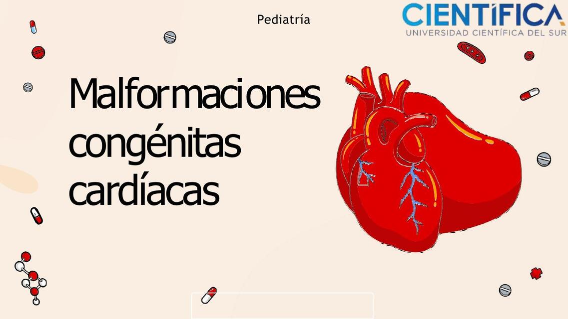 Malformaciones Congénitas Cardiacas 2