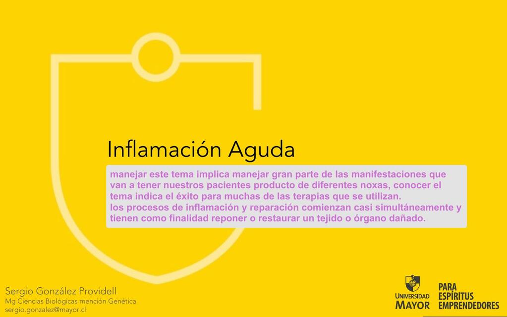 inflamación aguda