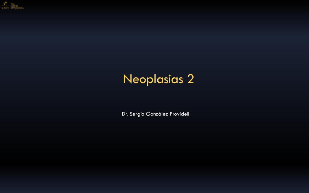 Neoplasias 2