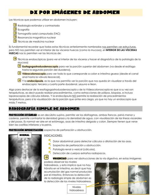 8 Diagnóstico por Imágenes de Abdomen