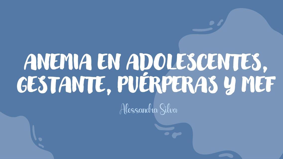 MINSA ANEMIA MEF ADOLESCENTE GEST Y PUERP