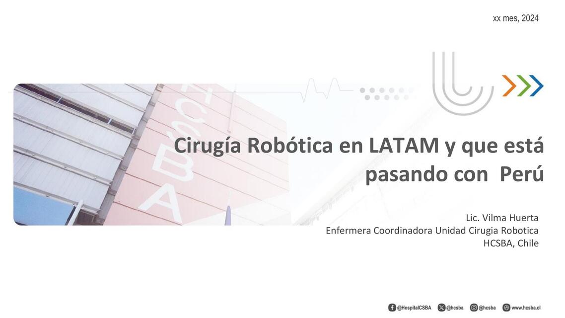 Cirugía Robótica en LATAM