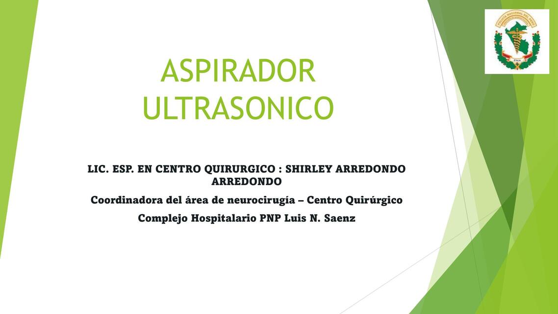 Aspirador Ultrasonico