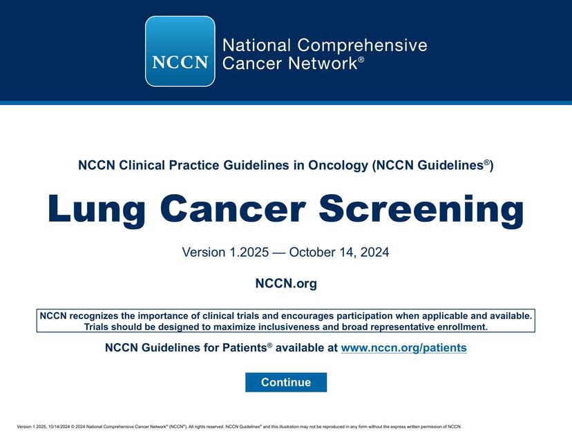 lung screening