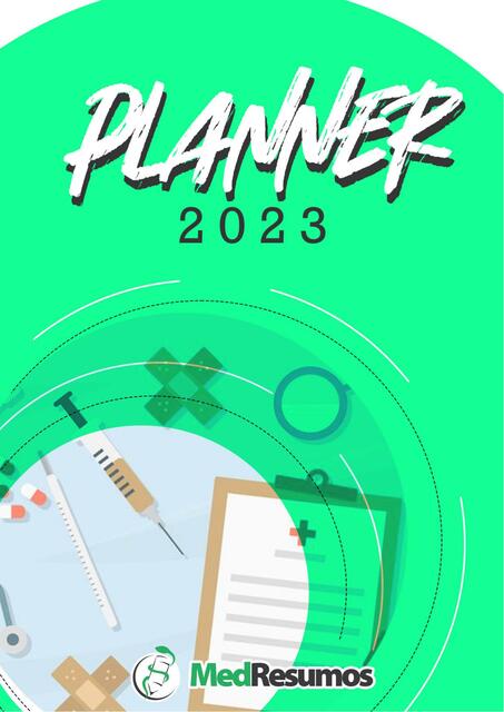 Planner de Estudos MedResumos