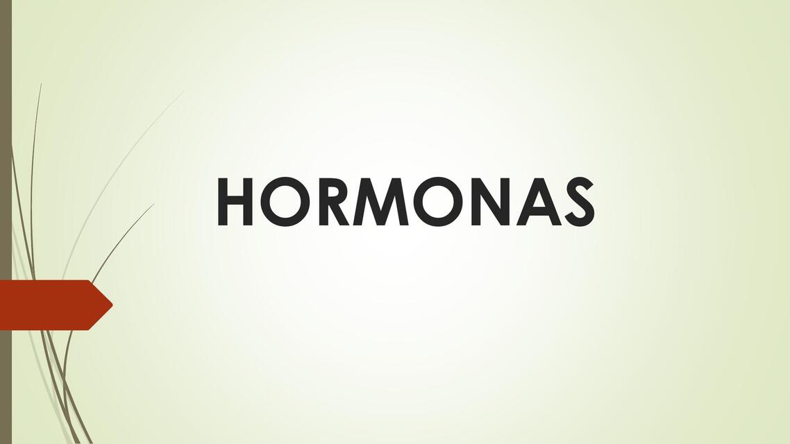 hormonas