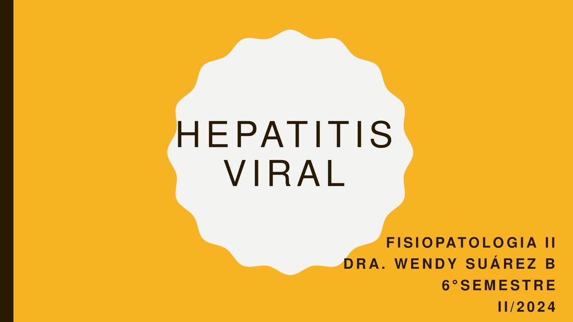 HEPATITIS 1