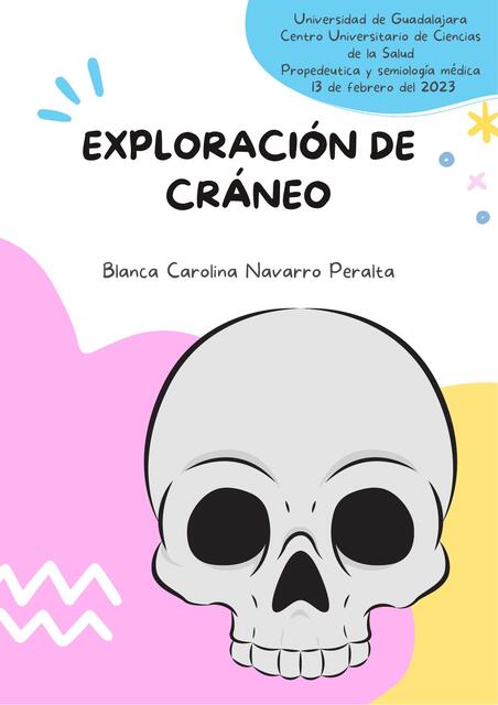 Exploración de cráneo