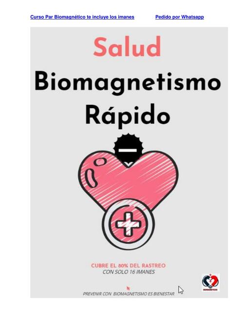 Salud biomagnetismo rápido