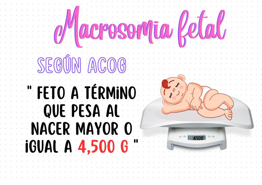 TERMINO MACROSOMIA FETAL