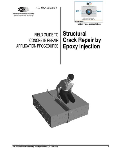 Structural crack repair