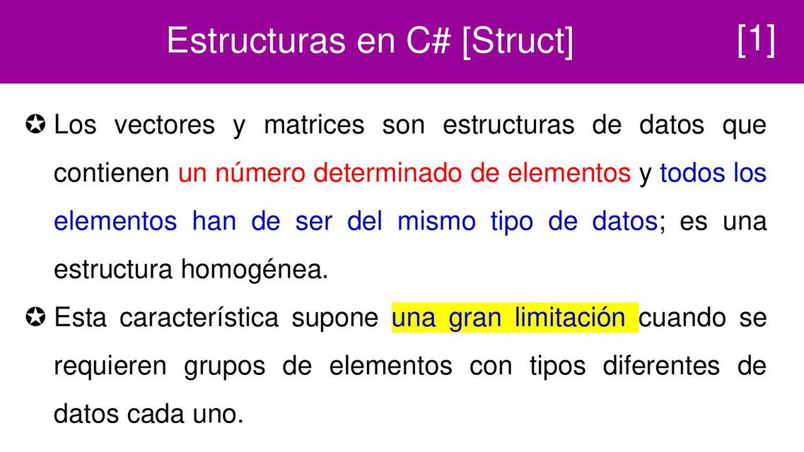 Struct en C sharp