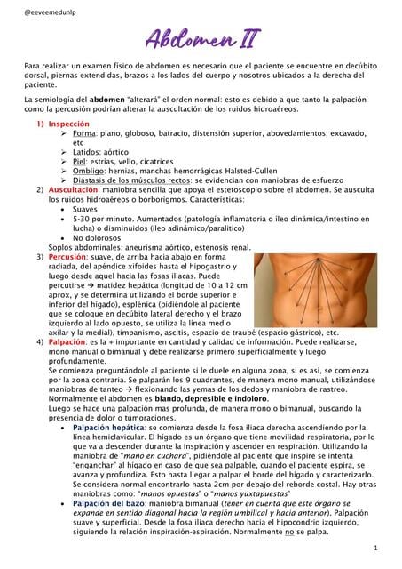 Flashcards de Abdomen II | Por julia | uDocz