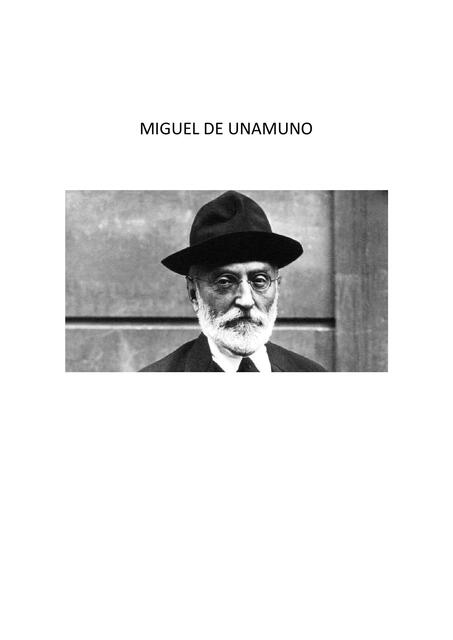 Miguel de Unamuno