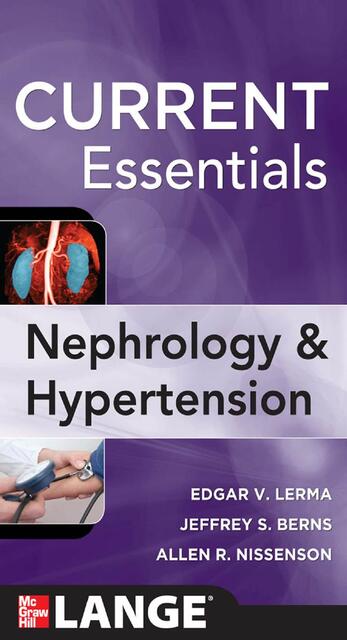 Current Essentials Nephrology Hypertension